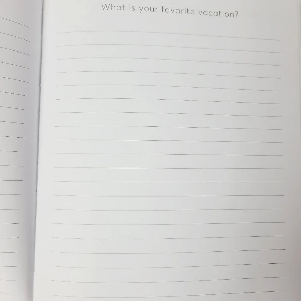 One Question a day Journal nwt Purple